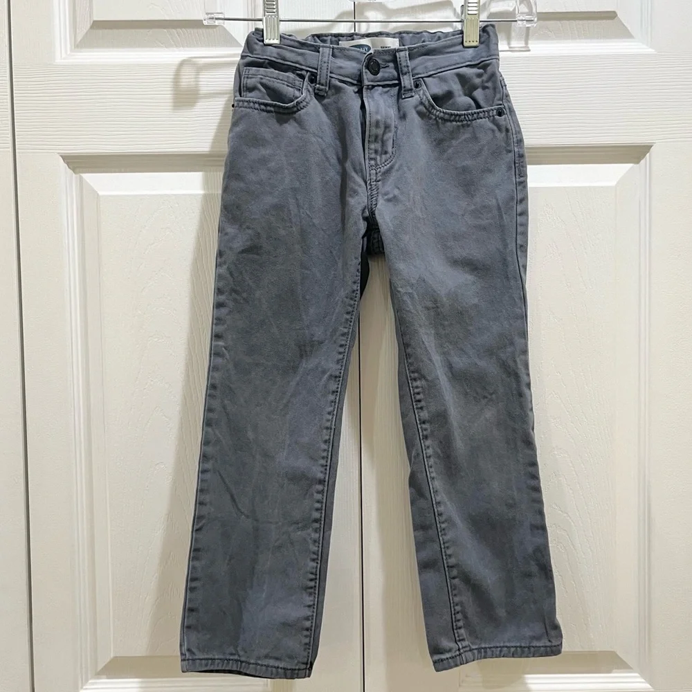 5 for $25! Old Navy Gray Skinny Jeans 6